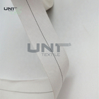 Bande de emballage en nylon tissée blanche d'accessoires de vêtements avec le revêtement