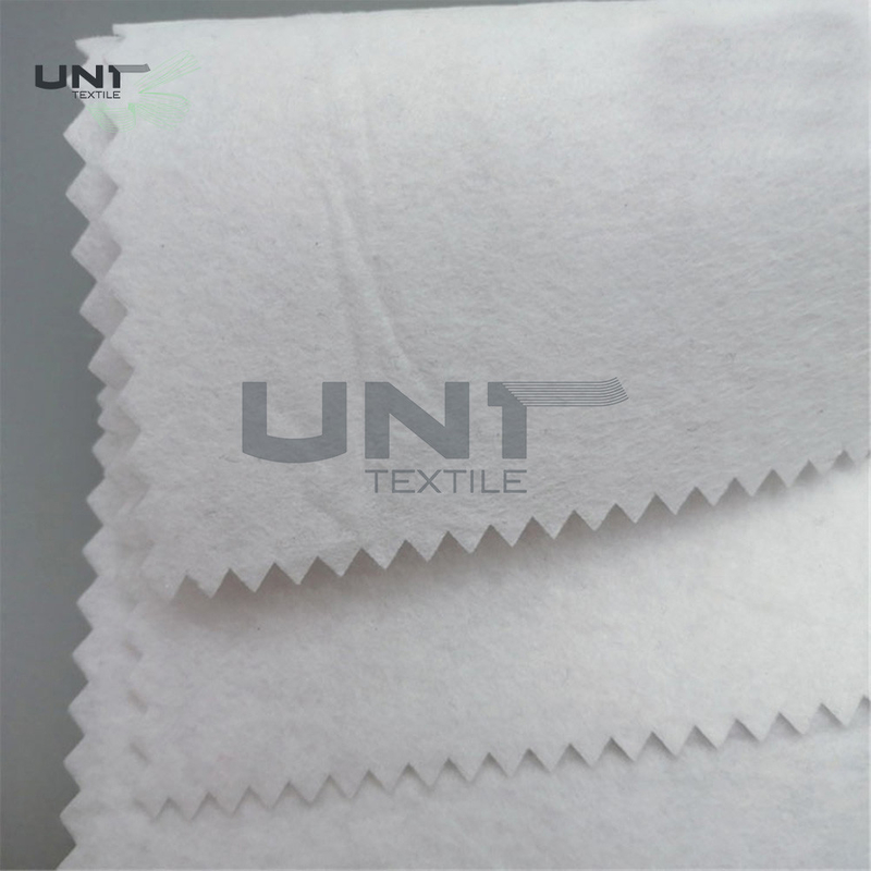 L'air mol de tissu de support de broderie a étendu qui respecte l'environnement parti coupé par polyester 100%