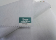 Accessoires 100% non-tissés de vêtements de tissu de feutre de blanc perforés par aiguille de polyester